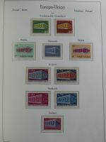 Europa Cept 1956-1971 ** besammelt in Leuchtturm Vorduckalben #MA462