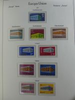 Europa Cept 1956-1971 ** besammelt in Leuchtturm Vorduckalben #MA462