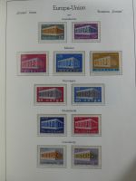 Europa Cept 1956-1971 ** besammelt in Leuchtturm Vorduckalben #MA462