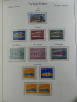 Europa Cept 1956-1971 ** besammelt in Leuchtturm Vorduckalben #MA462