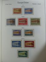 Europa Cept 1956-1971 ** besammelt in Leuchtturm Vorduckalben #MA462