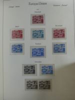 Europa Cept 1956-1971 ** besammelt in Leuchtturm Vorduckalben #MA462