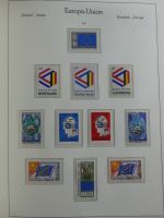Europa Cept 1956-1971 ** besammelt in Leuchtturm Vorduckalben #MA462