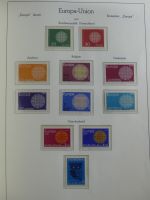 Europa Cept 1956-1971 ** besammelt in Leuchtturm Vorduckalben #MA462