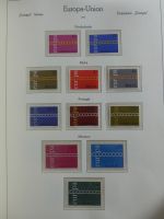 Europa Cept 1956-1971 ** besammelt in Leuchtturm Vorduckalben #MA462