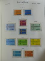 Europa Cept 1956-1971 ** besammelt in Leuchtturm Vorduckalben #MA462