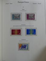 Europa Cept 1956-1971 ** besammelt in Leuchtturm Vorduckalben #MA462