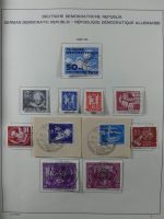 DDR ab Anfängen gestempelt besammelt in Schaubeck Vorduckalbum #MA463