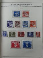 DDR ab Anfängen gestempelt besammelt in Schaubeck Vorduckalbum #MA463