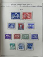 DDR ab Anfängen gestempelt besammelt in Schaubeck Vorduckalbum #MA463