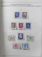 DDR ab Anfängen gestempelt besammelt in Schaubeck Vorduckalbum #MA463