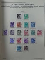 DDR ab Anfängen gestempelt besammelt in Schaubeck Vorduckalbum #MA463