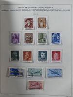 DDR ab Anfängen gestempelt besammelt in Schaubeck Vorduckalbum #MA463