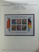 DDR ab Anfängen gestempelt besammelt in Schaubeck Vorduckalbum #MA463