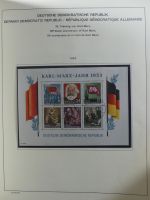 DDR ab Anfängen gestempelt besammelt in Schaubeck Vorduckalbum #MA463