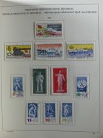 DDR ab Anfängen gestempelt besammelt in Schaubeck Vorduckalbum #MA463