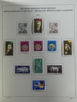 DDR ab Anfängen gestempelt besammelt in Schaubeck Vorduckalbum #MA463