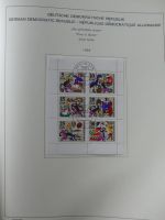 DDR ab Anfängen gestempelt besammelt in Schaubeck Vorduckalbum #MA463