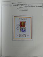 DDR ab Anfängen gestempelt besammelt in Schaubeck Vorduckalbum #MA463
