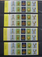 Schweden Markenheftchen (Zusammendrucke) im Leuchtturm Binder #MA464