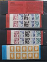 Schweden Markenheftchen (Zusammendrucke) im Leuchtturm Binder #MA464