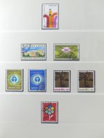 Uno genf 1969-1999 gestempelt besammelt im Lindner T falzlos Vordruck #MA468