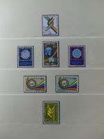 Uno genf 1969-1999 gestempelt besammelt im Lindner T falzlos Vordruck #MA468