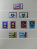 Uno genf 1969-1999 gestempelt besammelt im Lindner T falzlos Vordruck #MA468