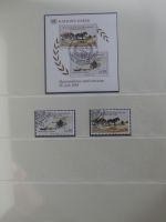 Uno genf 1969-1999 gestempelt besammelt im Lindner T falzlos Vordruck #MA468