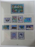 Uno genf 1969-1999 gestempelt besammelt im Lindner T falzlos Vordruck #MA468