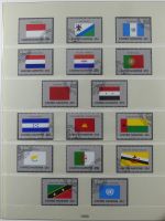 UNO New York 1988-1999 gestempelt besammelt im Lindner T falzlos Vordruck #MA469