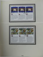 UNO New York 1988-1999 gestempelt besammelt im Lindner T falzlos Vordruck #MA469