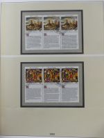 UNO New York 1988-1999 gestempelt besammelt im Lindner T falzlos Vordruck #MA469