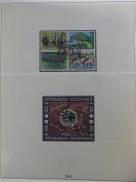 UNO New York 1988-1999 gestempelt besammelt im Lindner T falzlos Vordruck #MA469