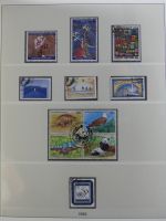 UNO New York 1988-1999 gestempelt besammelt im Lindner T falzlos Vordruck #MA469