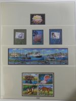 UNO New York 1988-1999 gestempelt besammelt im Lindner T falzlos Vordruck #MA469