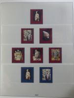 UNO New York 1988-1999 gestempelt besammelt im Lindner T falzlos Vordruck #MA469