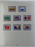 UNO New York 1988-1999 gestempelt besammelt im Lindner T falzlos Vordruck #MA469