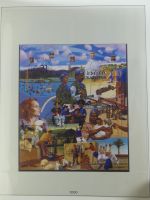 UNO New York 1988-1999 gestempelt besammelt im Lindner T falzlos Vordruck #MA469