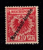 Deutsche Kolonien Marshall-Inseln 3 II postfrisch signiert Richter #DGC99