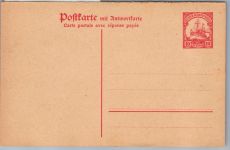 Deutsche Kolonien Südwestafrika P 16 F als Ganzsache ungelaufen #DGE18