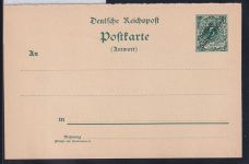 Deutsche Kolonien Deutsch-Südwestafrika P 11 A als Ganzsache ungebraucht #DGE78
