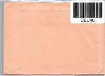 BRD Bund W 12, W 16 auf Brief 2. Stufe portogerecht #DEU46
