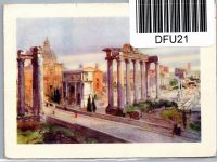 Vatikanstadt 10 auf Postkarte 1933 mit deutscher Zensur #DFU21