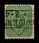 Deutsches Reich 31 b gestempelt geprüft Wiegand BPP #DFV92