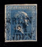 Preußen 11 b gestempelt Stempel Magdeburg, tiefst geprüft Flemming BPP #DGI20