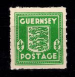 Deutsche Besetzung Guernsey 1 d postfrisch tiefst geprüft Wienecke BPP #DGO29