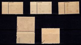 Deutsche Besetzung Kurland 1-4 A/B postfrisch geprüft van Loo BPP #DGO54