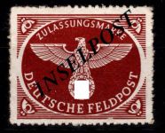 Inselpost 10 B d postfrisch geprüft Müller BPP, leichte Mängel #DGQ03