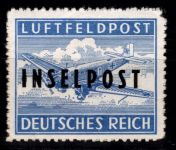 Inselpost 8 B II postfrisch signiert Dub #DGQ05